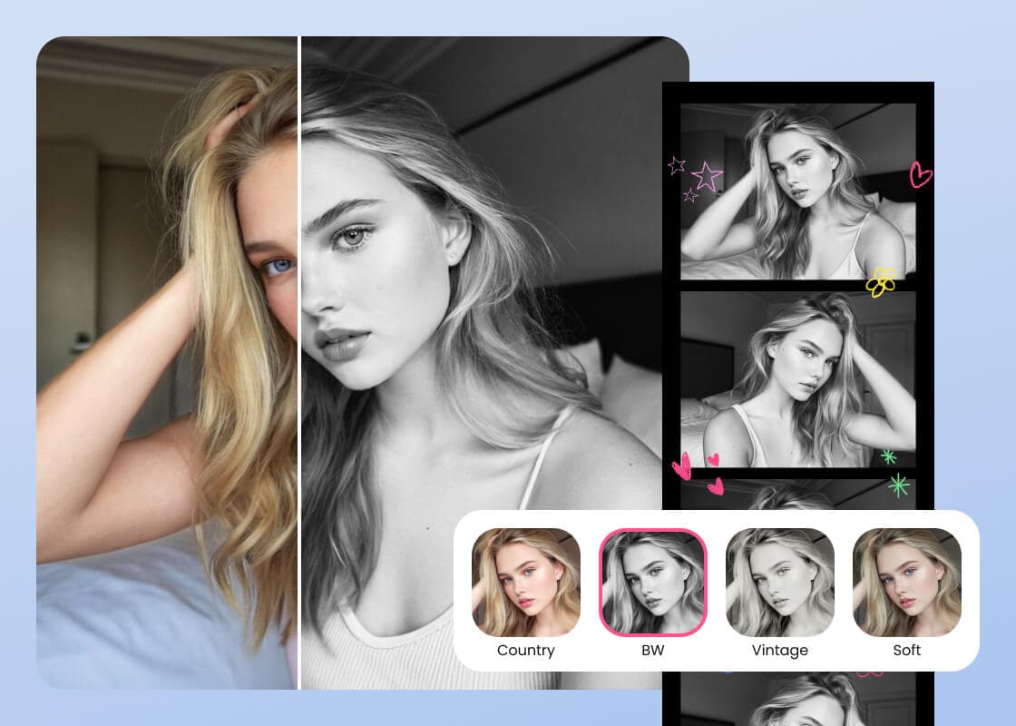 Stunning Photo Booth Effects & Filters with Your Webcam